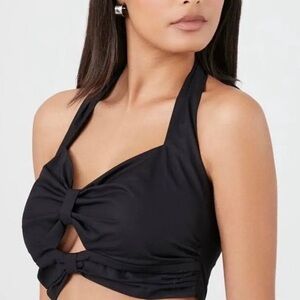 Forever 21 Black Halter Top